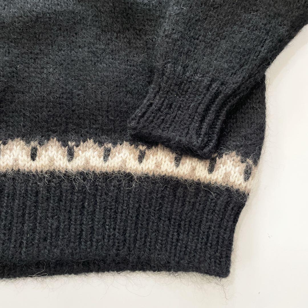 BATONER（バトナー）| ノルディックモヘアクルーネックニット