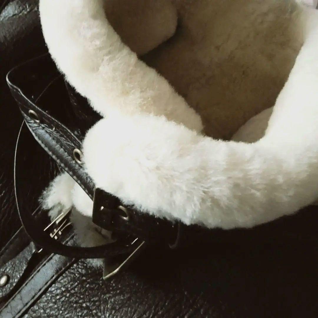 B-3　フライトジャケット　羊ムートン　 ダークブラウン　L　美品