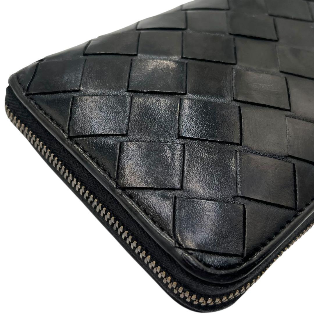 BOTTEGA VENETA ボッテガヴェネタ　長財布　イントレチャート　レザー