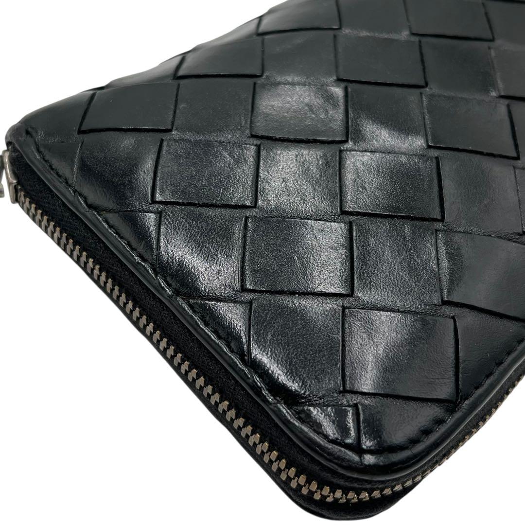 BOTTEGA VENETA ボッテガヴェネタ　長財布　イントレチャート　レザー