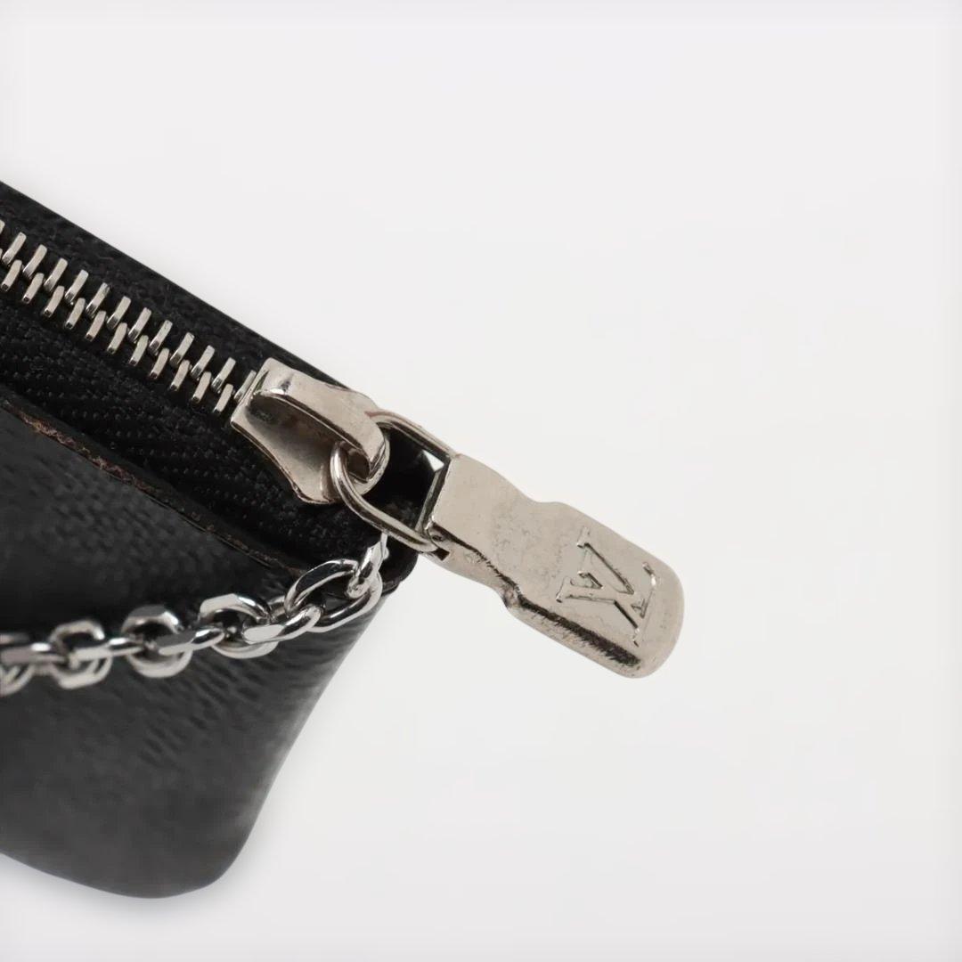 Louis Vuitton ルイ・ヴィトン ダミエ ブラック ケース 革