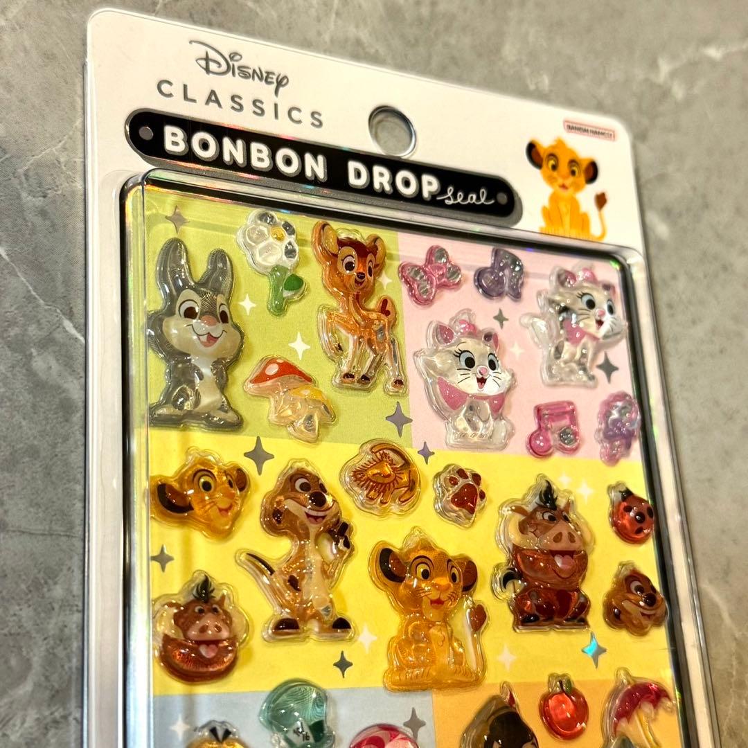 【国内正規品】ディズニーボンボンドロップシール　クラシック・プリンセス2点セット
