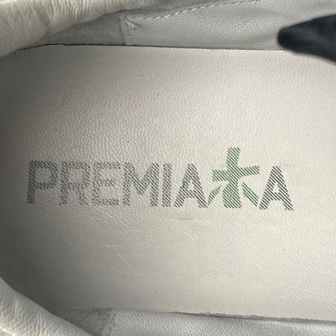 テラ　PREMIATA　プレミアータ　ナイロン　ロートップスニーカー黒43