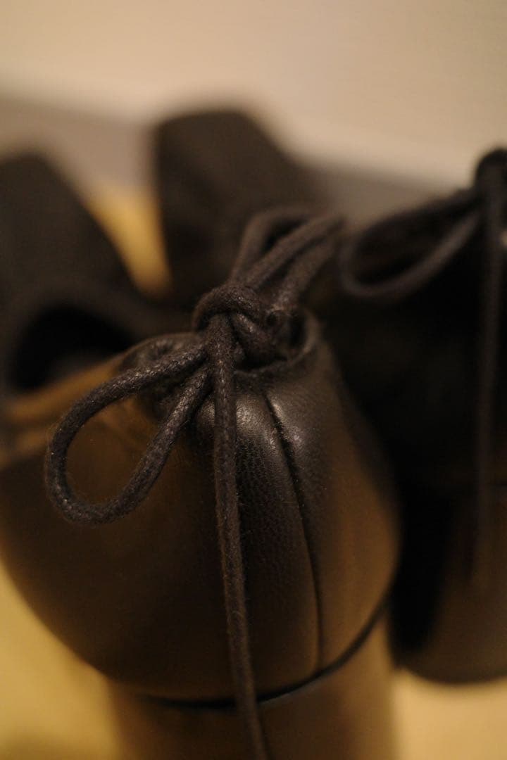 patou ブロックヒールパンプス