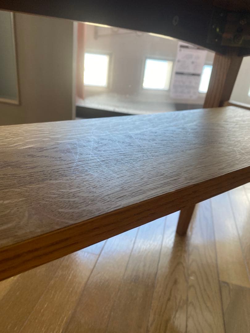 unico  オーク材 カフェテーブル