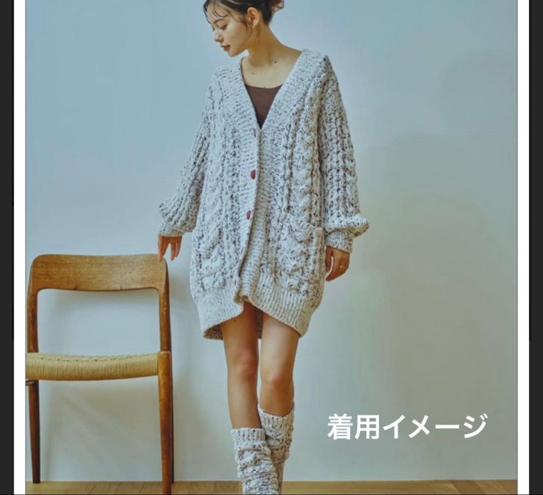 ジェラートピケ スフレアラン カーディガン ショートパンツ ソックス 美品