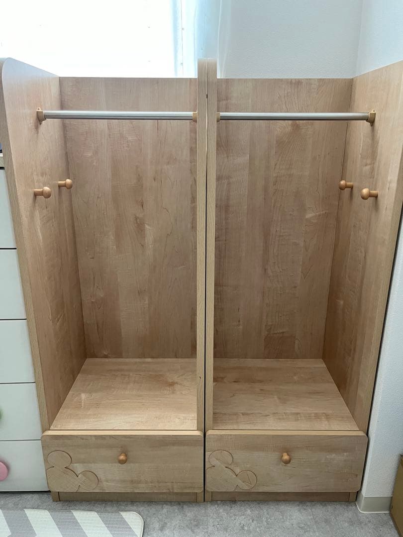 みっつん　木製ラック ミッキーマウス