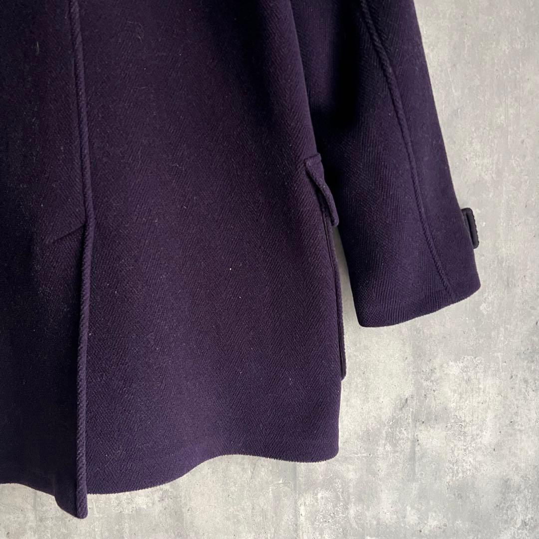 BURBERRY LONDON　バーバーロンドン　ウールダッフルコート　フード付