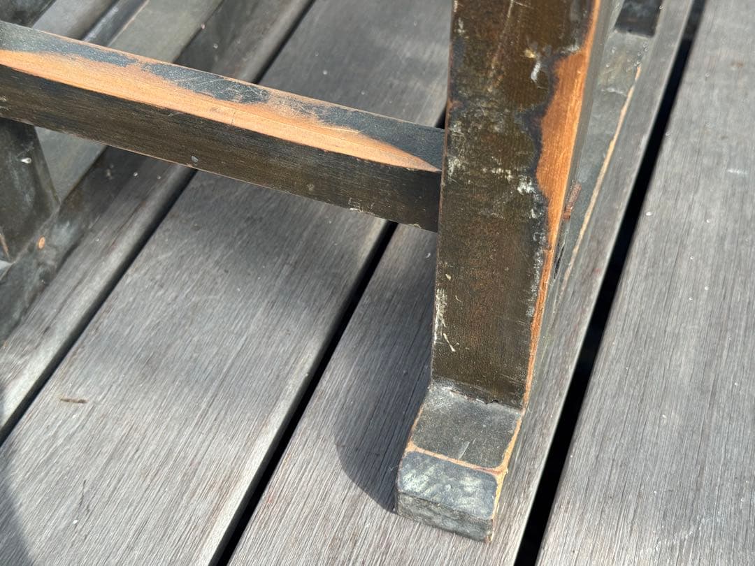 昭和レトロ 学校椅子 木製椅子 アンティーク スツール 古家具 古道具 古民藝