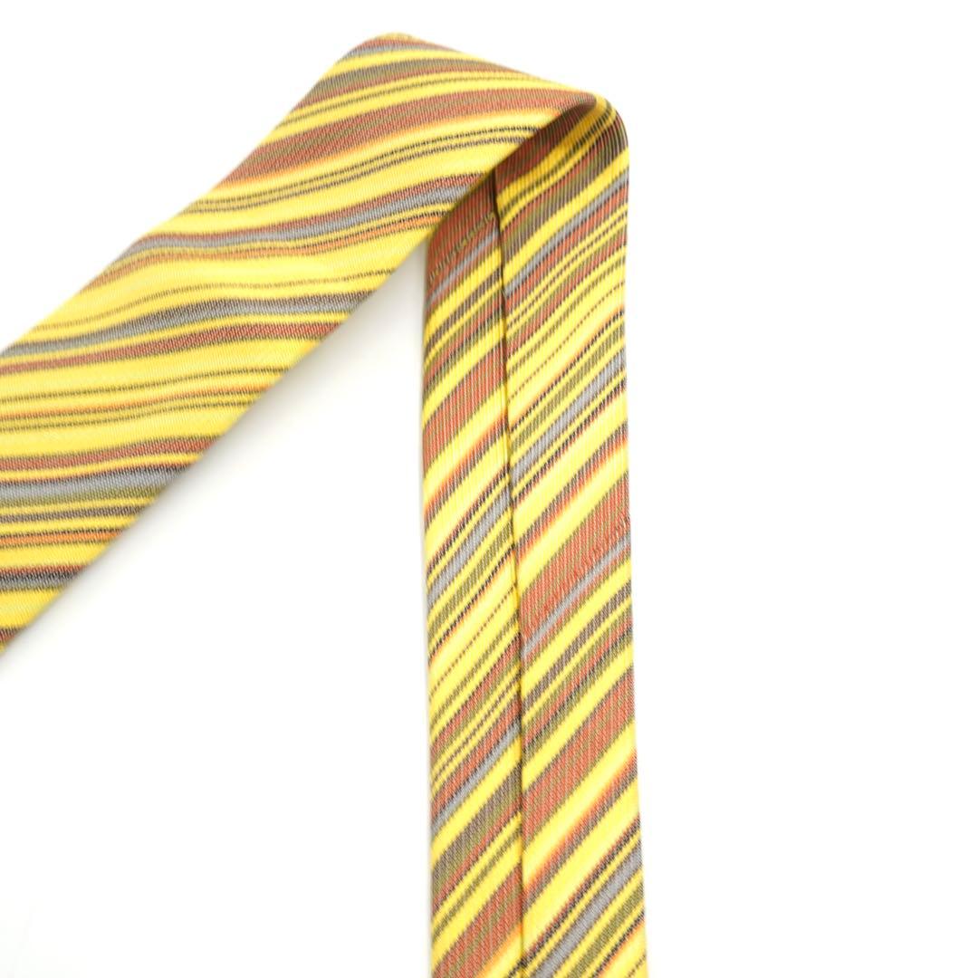 ✨新品未使用品✨　HERMES ネクタイ　ストライプ　レジメンタル　カラフル