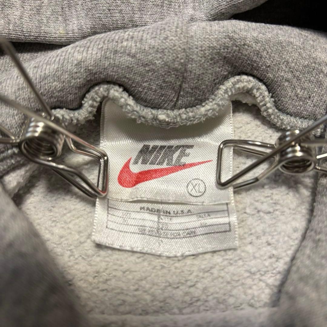 USA製 90's NIKE ナイキ センタースウォッシュ フーディー XL