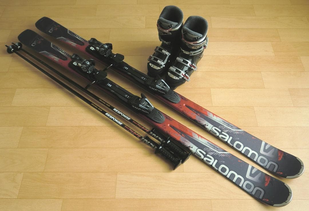 ■■12月・1月限定■送料無料■サロモン■メンズスキーセット■160/26.5■