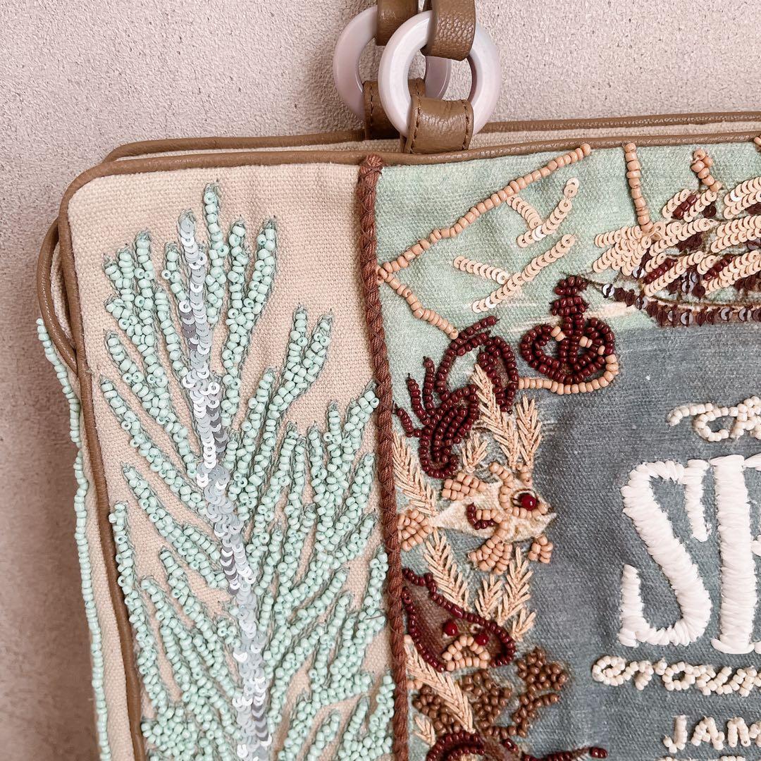 【新品】ジャマン ピュエッシュ Jamin Puech トートバッグ ビーズ