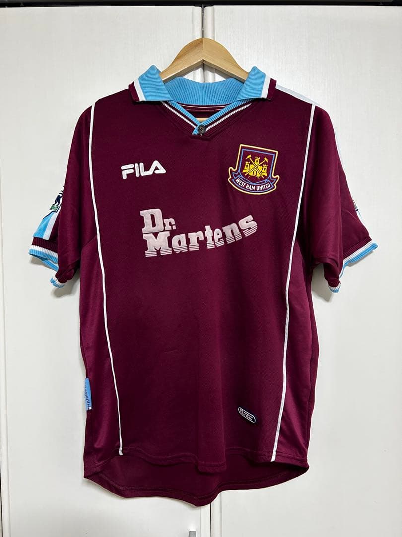 ウェストハムユナイテッド99〜00 ホームシャツTrevor Sinclair