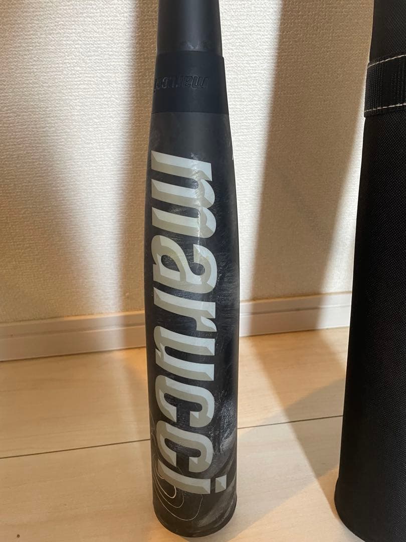 黒ワニクラッシャージュニア用軟式80cm 600g 軟式バットとケース付き