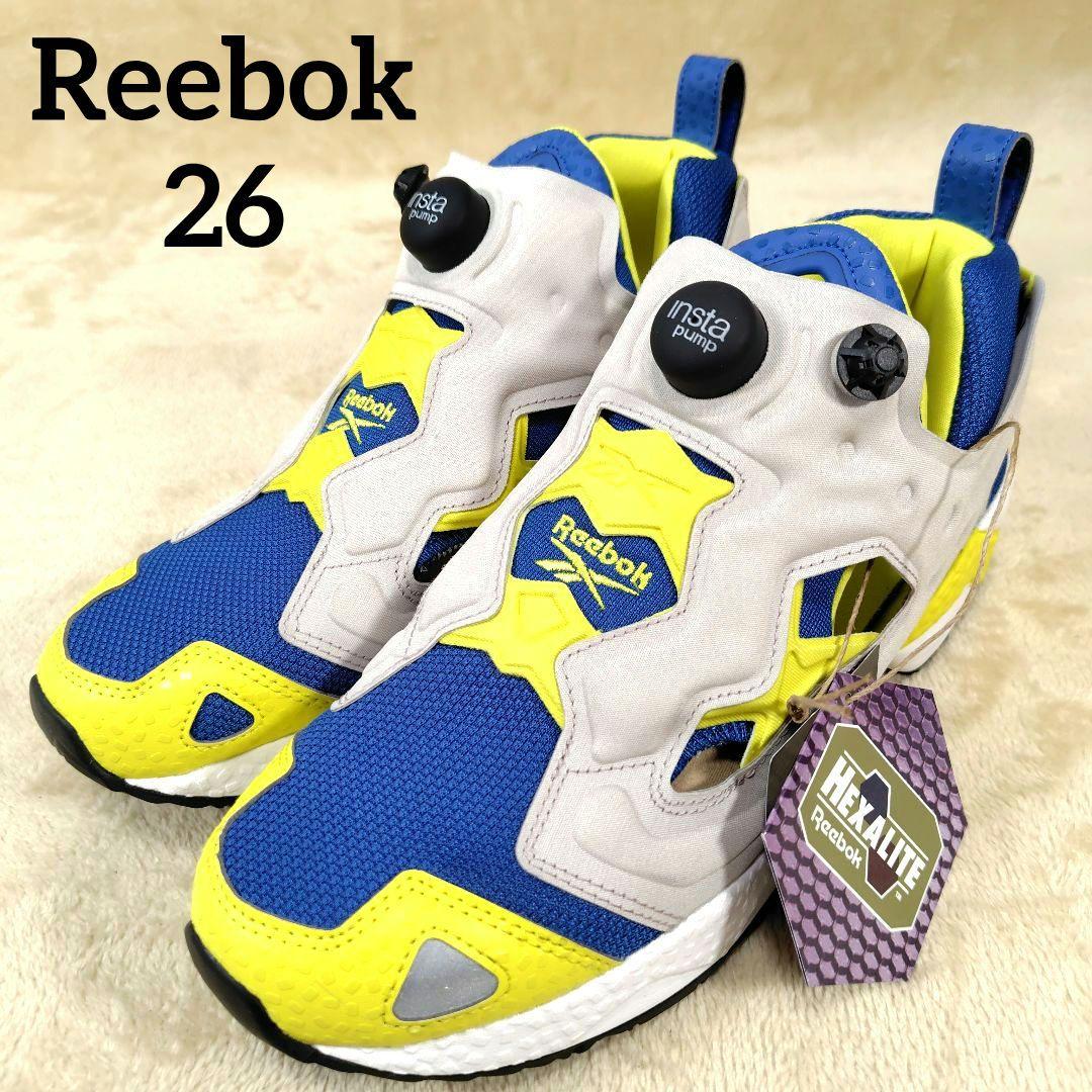 新品未使用 Reebok リーボック インスタポンプフューリー95 ブルー