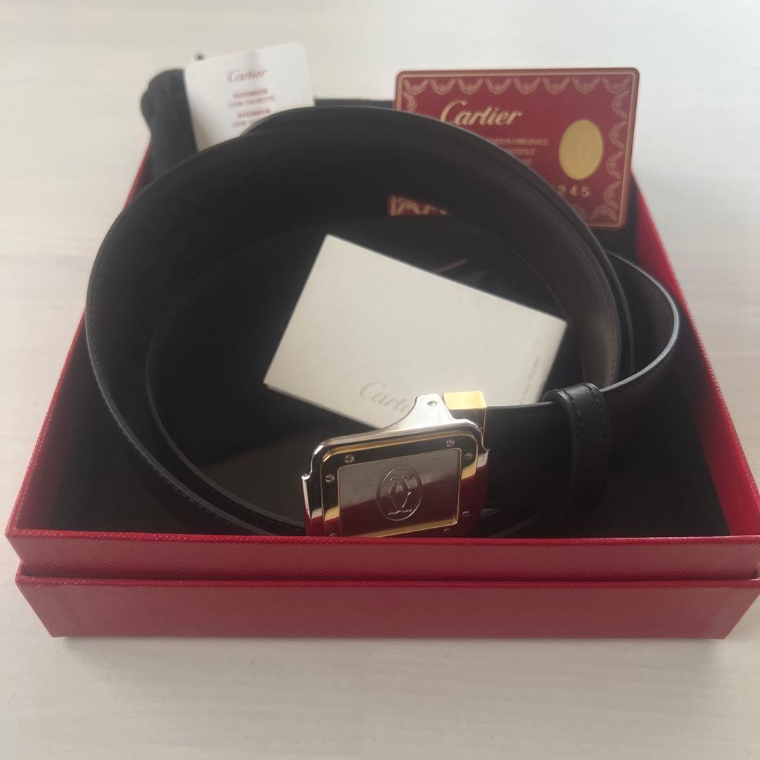 Cartier カルティエ　レザーベルト
