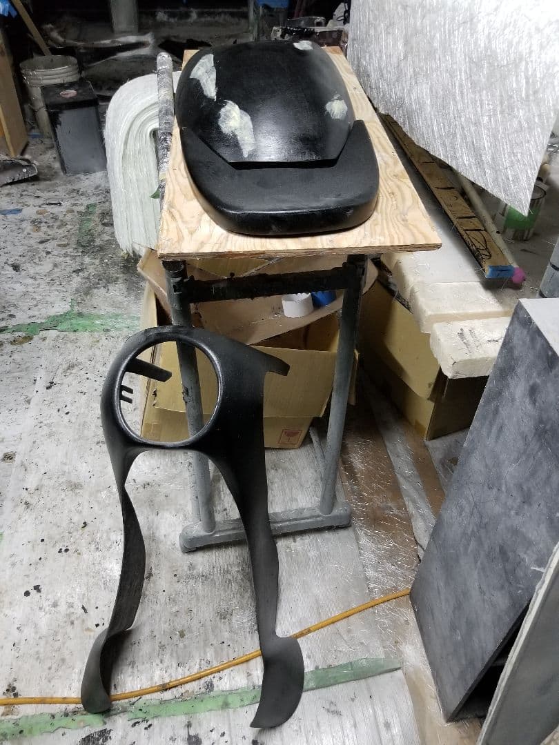 ミニ用　ロケットカウル　ステージ　FRPロングスクリーン　エイプ　モンキー