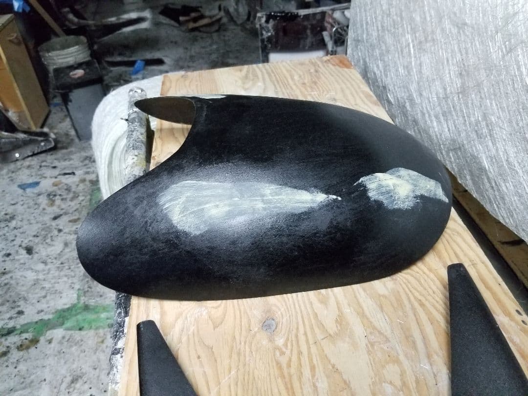 ミニ用　ロケットカウル　ステージ　FRPロングスクリーン　エイプ　モンキー