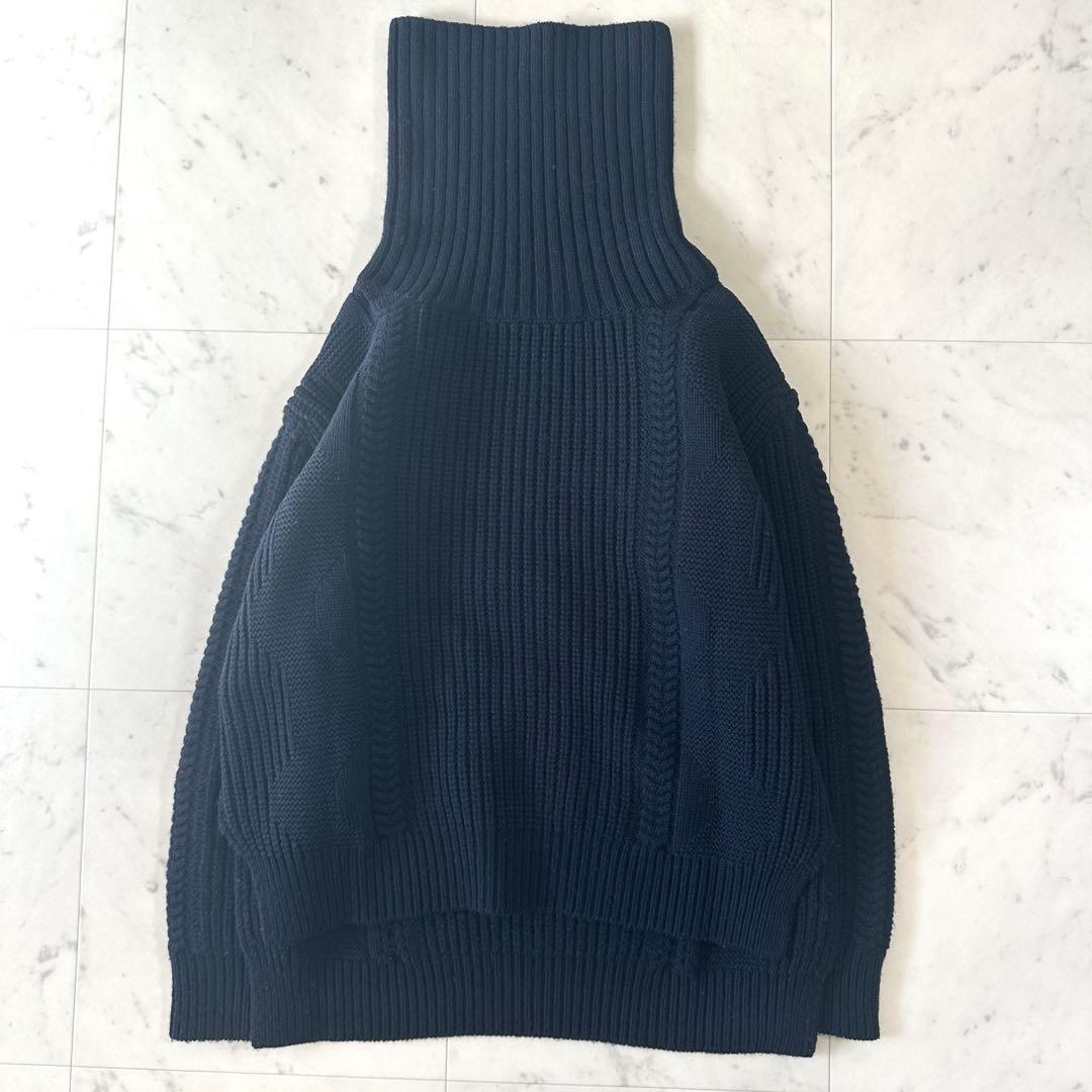 美品♪ドゥーズィエムクラス GENTLE WOMAN ケーブル タートルニット