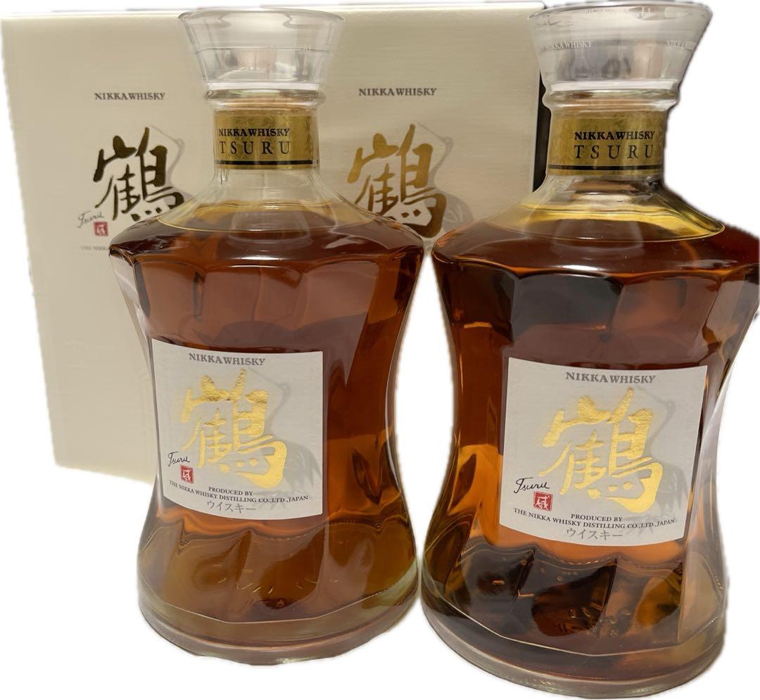 ★新品未開封★ニッカウヰスキー 鶴 箱付き2本セット 山崎 響