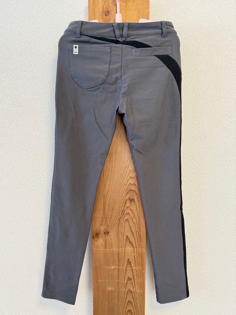 DESCENTE デサント ゴルフパンツ グレー 内側フリース レディース