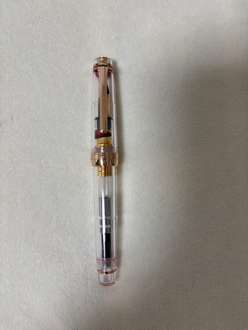 【万年筆】SAILOR セーラー　FOUNDED 1911 透明　21K