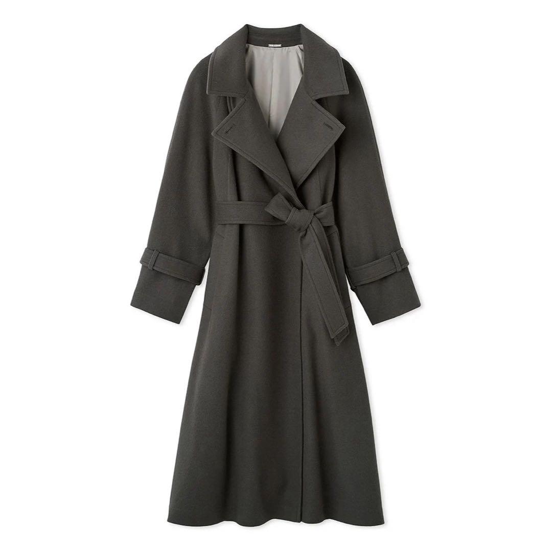 スナイデル　ウールカシミアスタンドカラーコート