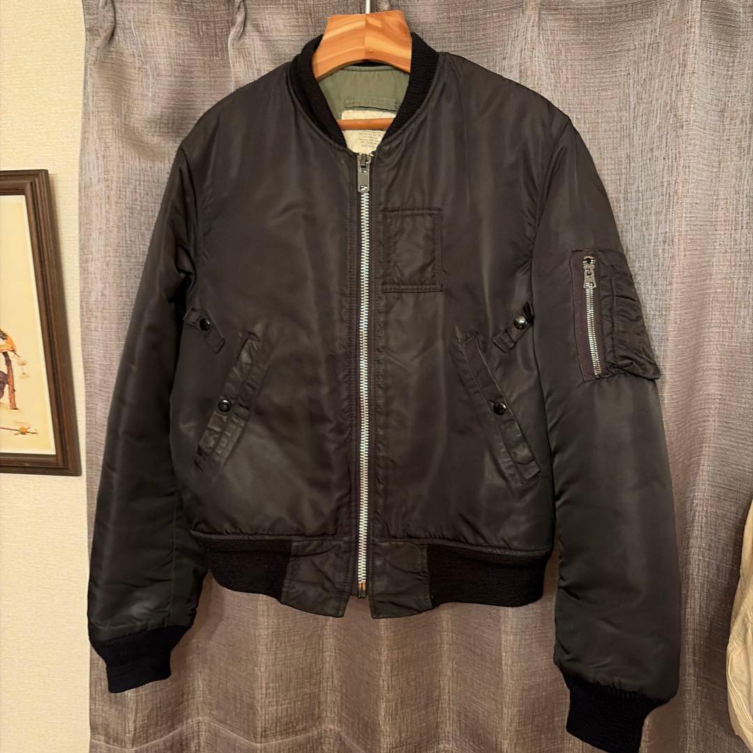 I.SPIEWAK&SONS スピワック USA ブラック MA-1 42