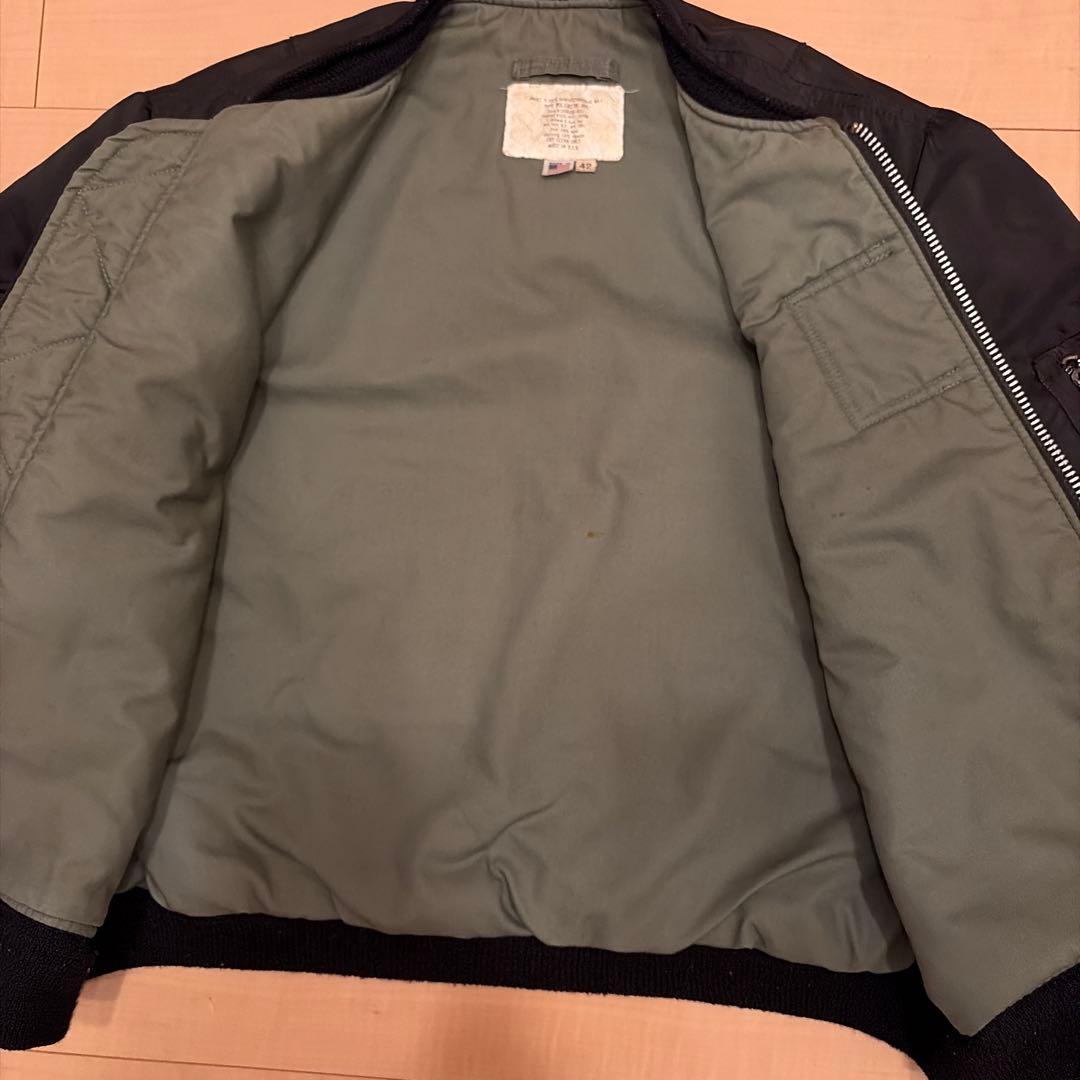 I.SPIEWAK&SONS スピワック USA ブラック MA-1 42