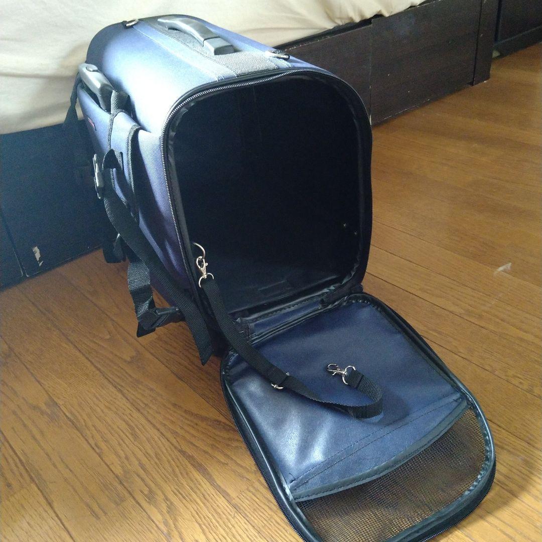 □DOG DEPT コロコロ キャリーネイビー