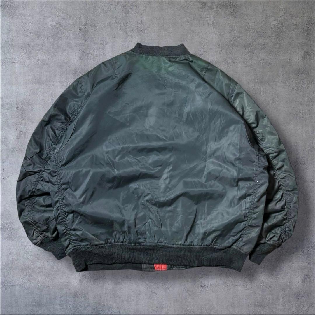 90s USAF MA-1フライトジャケットミリタリー北朝鮮製短丈古着ミリタリー