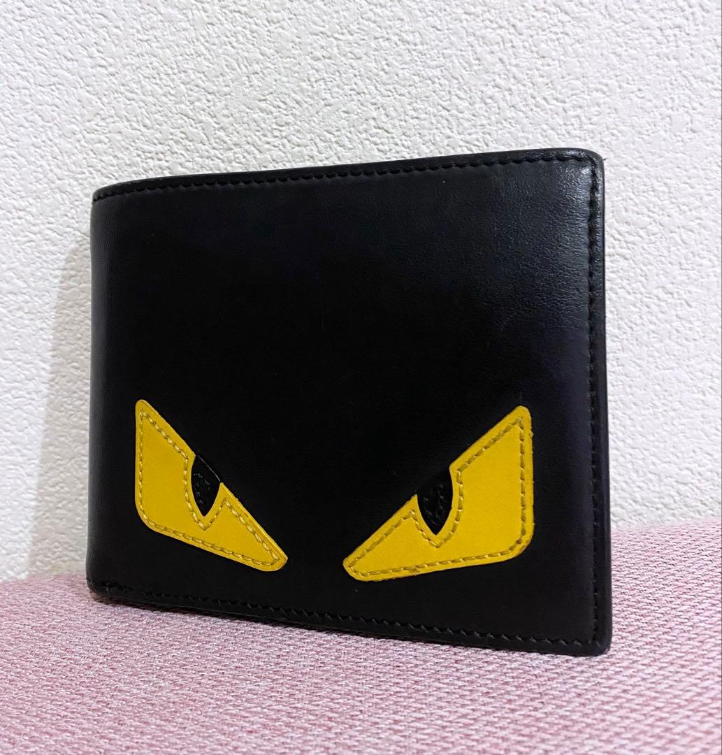 FENDI フェンディ モンスター 二つ折り財布
