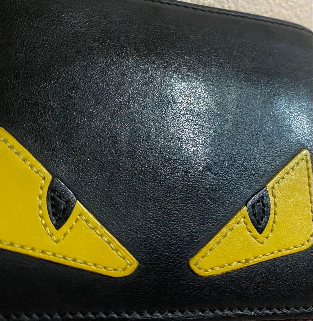 FENDI フェンディ モンスター 二つ折り財布