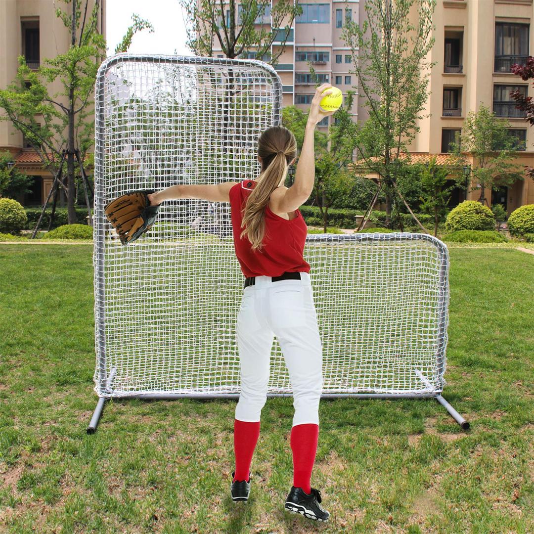 野球防球ネット　野球投球保護ネット　野球ネット　野球保護網 2.1x2.1m