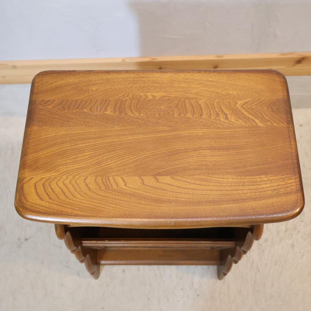 Karimoku カリモク COLONIAL コロニアル 電話台 マガジンラック