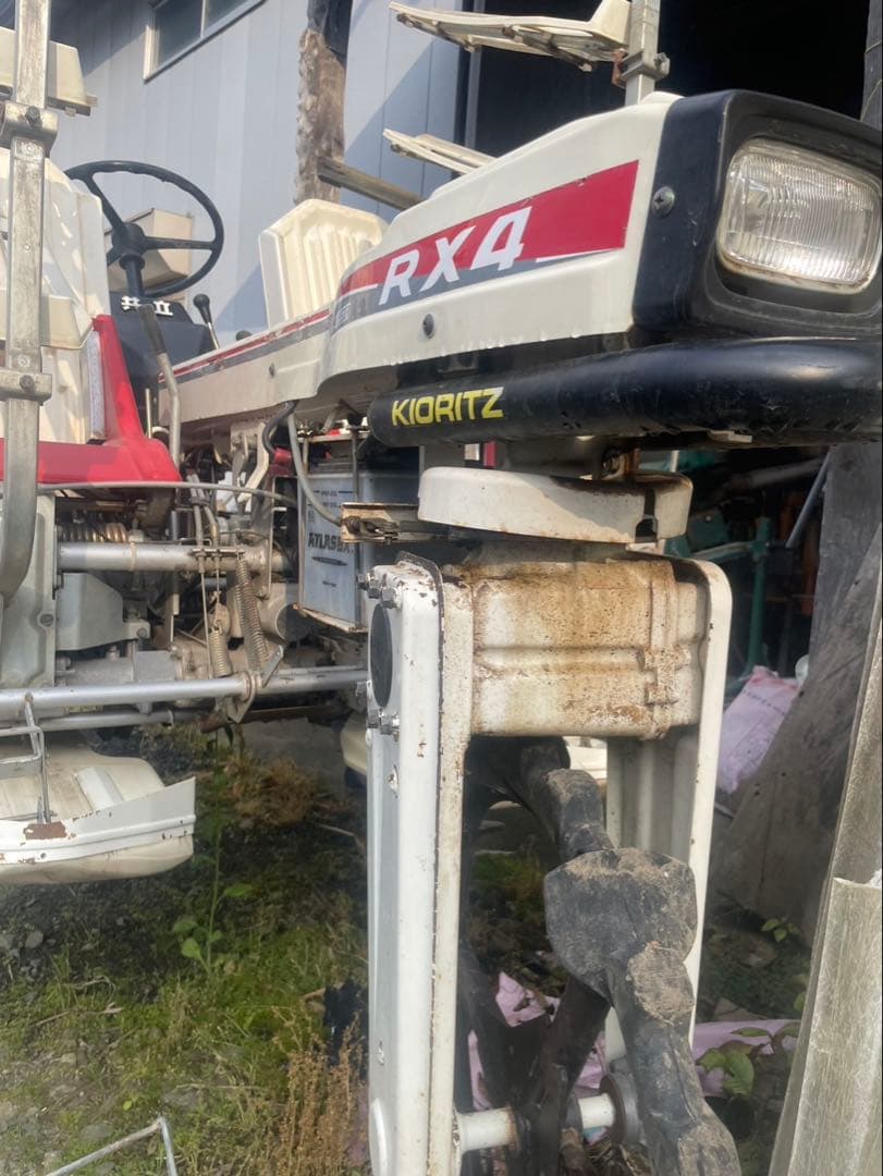 即購入不可。田植え機　共立　RX4 値引き可能