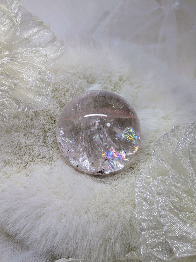 ♡ピンクアゼツライト（通称） ピンククリアクォーツ　スフィア♡