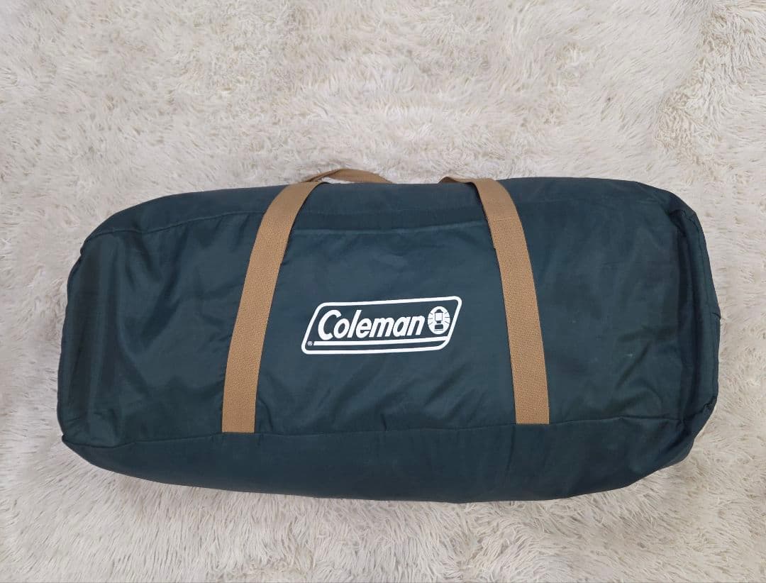 ほぼ未使用　Coleman ラウンドスクリーン2ルームハウス　タープテント