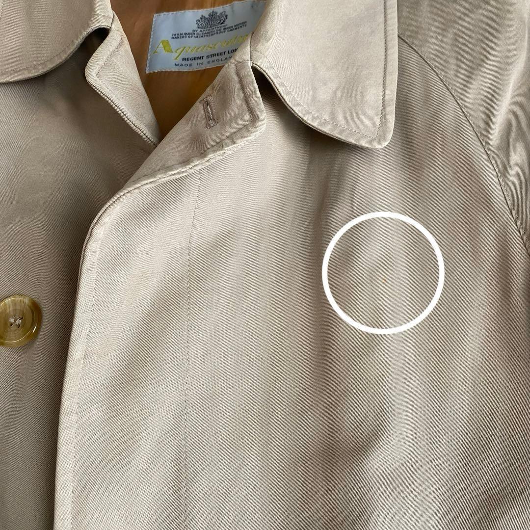 アクアスキュータム バルマカーンコート ライナー付 aqua5 ベージュ