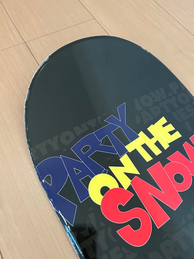 PARTY ON THE  スノーボード ビンディング付き 140cm