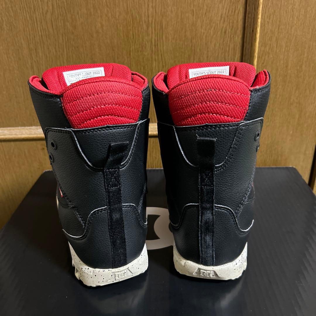 DC キッズスノーボードブーツ23.0ブラック 4 IN