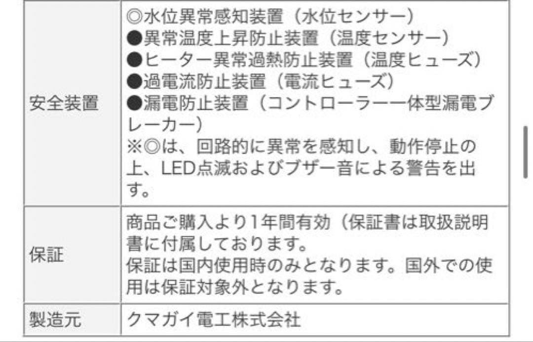 【2024年式】美品 湯沸かし・IC保温 多用途加熱＆保温ヒーター 湯沸し太郎