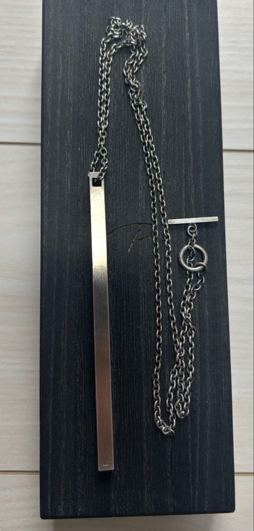 Layered Bar Necklace [slv925] PRY シュウト