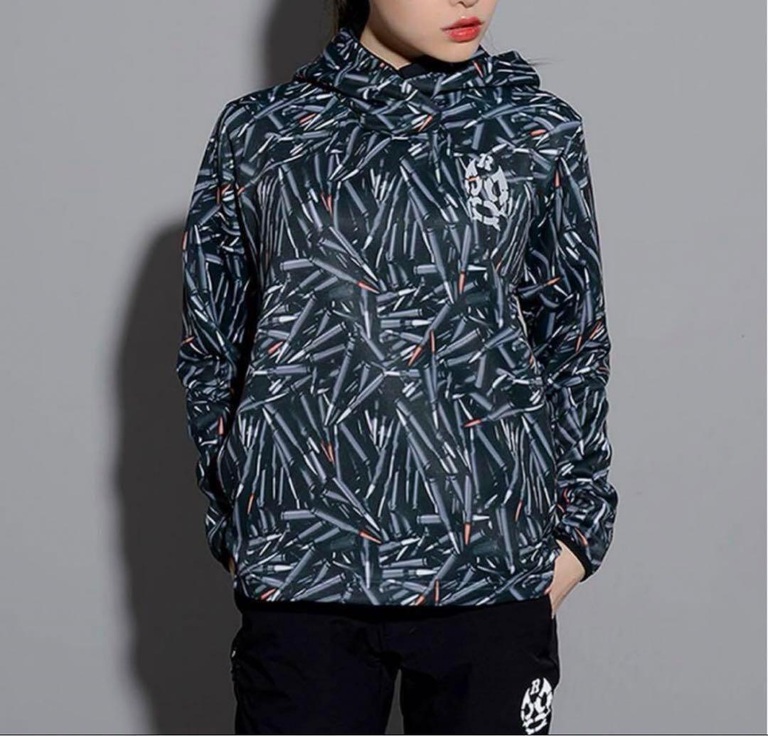 新品 ラッセルノ ゴルフ パターン ライト フーディー バレット L 5