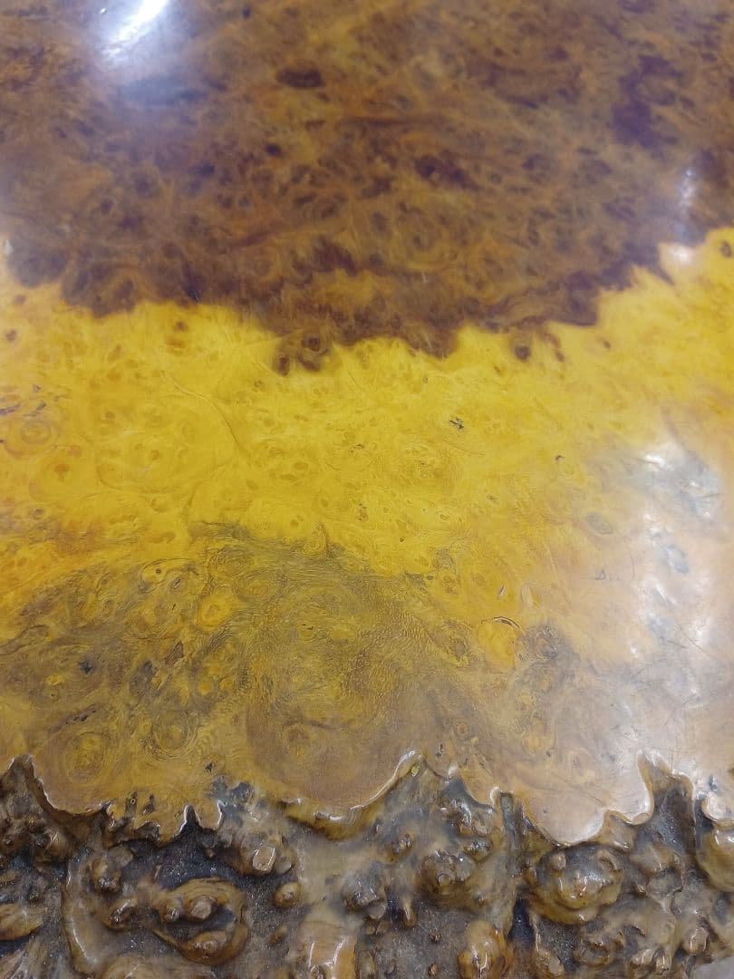 特大高級花梨材　玉杢　葡萄杢　座卓　玉杢　一枚板　無垢材　銘木　瘤木　本花梨