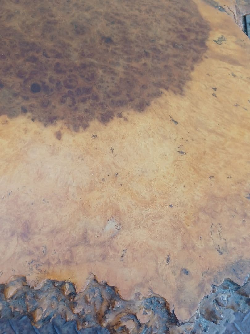 特大高級花梨材　玉杢　葡萄杢　座卓　玉杢　一枚板　無垢材　銘木　瘤木　本花梨