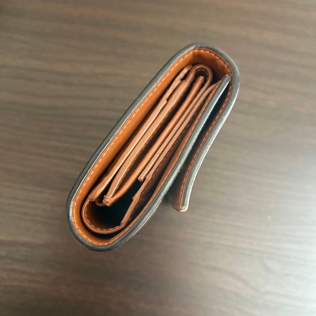 CELINE 三つ折り財布 ブラウン