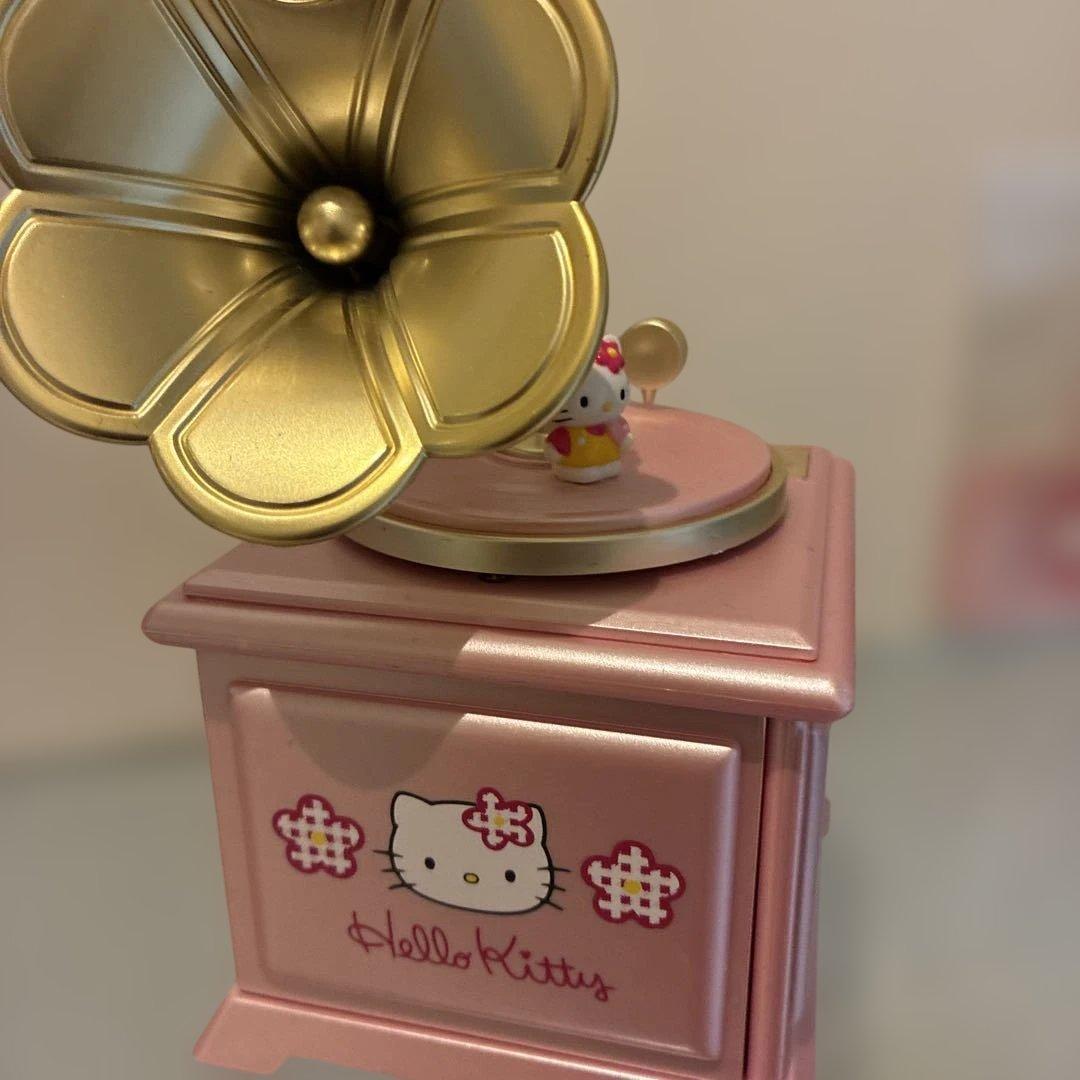 お値下げ！ハローキティ　オルゴール ジュエリーボックス　1997年製　レトロ
