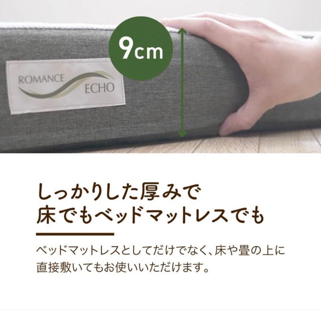 【値下げ】ロマンスエコー シングル マットレス